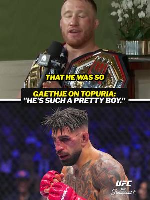 Gaethje called Ilia a “pretty boy.” #UFC #MMA #JustinGaethje #UFCWhiteHouse #IliaTopuria 