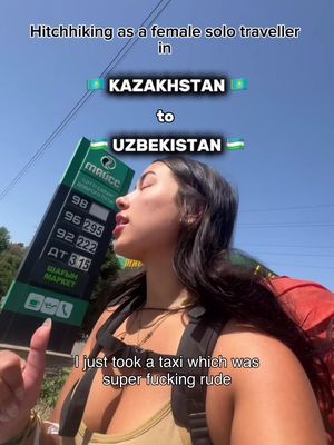hitchhiking AGAIN in Kazakhstan as a female solo traveller, but to the Uzbek borders!! #kazakhstan #almaty #centralasia #Казахстан #Узбекистан
