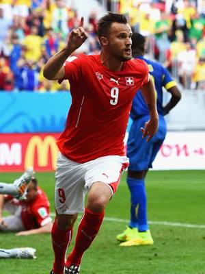 A late Swiss strike on this day in 2014 🇨🇭 #FIFAWorldCup