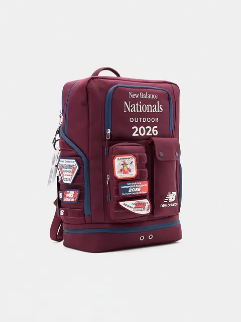 Finally, the 2026 New Balance Nationals Outdoor backpack. 