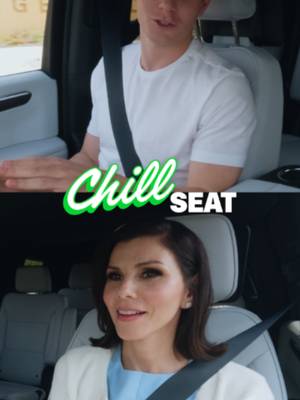 When you drive with Super Cruise, it's hard not to be chill. Exhibit A: Heather Dubrow remaining calm during a game of Chill Seat as her son Nick spills some secrets.