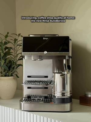 #NinjaPartner #NinjaAutoBarista Barista quality at home ☕✨ The Ninja AutoBarista makes my entire coffee routine feel effortless 🤍 From automatic grinding to hands-free frothing, everything is designed to make café-style coffee easier at home. And honestly… I don’t miss my daily $7 coffee runs anymore ☕ @Ninja Kitchen 