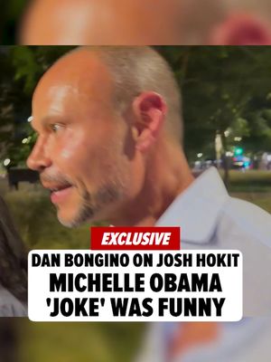 🗣️🚨 Dan Bongino thought Josh Hokit's shocking "joke" about Michelle Obama after his UFC Freedom 250 victory was pretty damn funny ... and says those clutching their pearls need to chill.