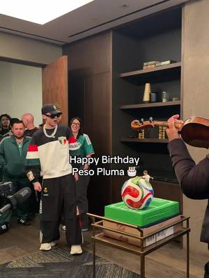 trionda cake + mariachi band ftw @Peso Pluma #pesopluma #happybirthday #adidas 