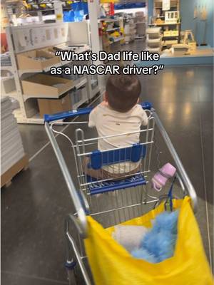 Startin’ em young #nascar #bubbawallace #dadsoftiktok 