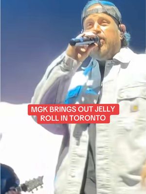 FOMO GOING CRAZY 😤 @Jelly Roll @mgk #bootsandhearts #jellyroll #mgk #toronto #concert (🎥: muchmusic) 
