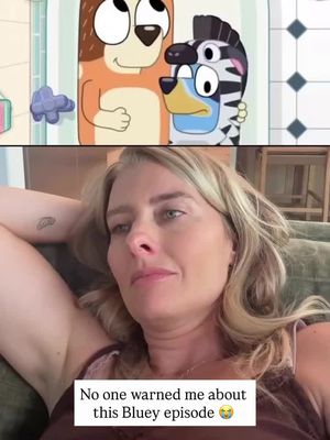 Follow ashleyklemieux for a community who talks about this stuff ❤️ Wasn’t prepared for this Bluey episode and wanted to share 😭❤️When a cartoon heals a little part of you… Was watching Bluey with my 4 year old when I realized what this episode was about, and being a few months out from our late pregnancy loss, it was honestly everything I needed to hear. What I love most about their conversation about why Bluey’s aunt doesn’t have a baby and is sad is that, Chili (the mom), doesn’t end with “everything happens for a reason”, or anything else to try to bright side the situation. She simply acknowledges that it’s a hard situation without trying to fix it. Having my daughter see her own lived experience in a character that she loves is so impactful. These are great moments to talk about loss with your kids. Kids benefit by seeing what they’re working through mirrored in books, movies, shows. This is why talking about pregnancy loss, infertility, and all that comes with it matters so much. Sending ❤️❤️❤️
