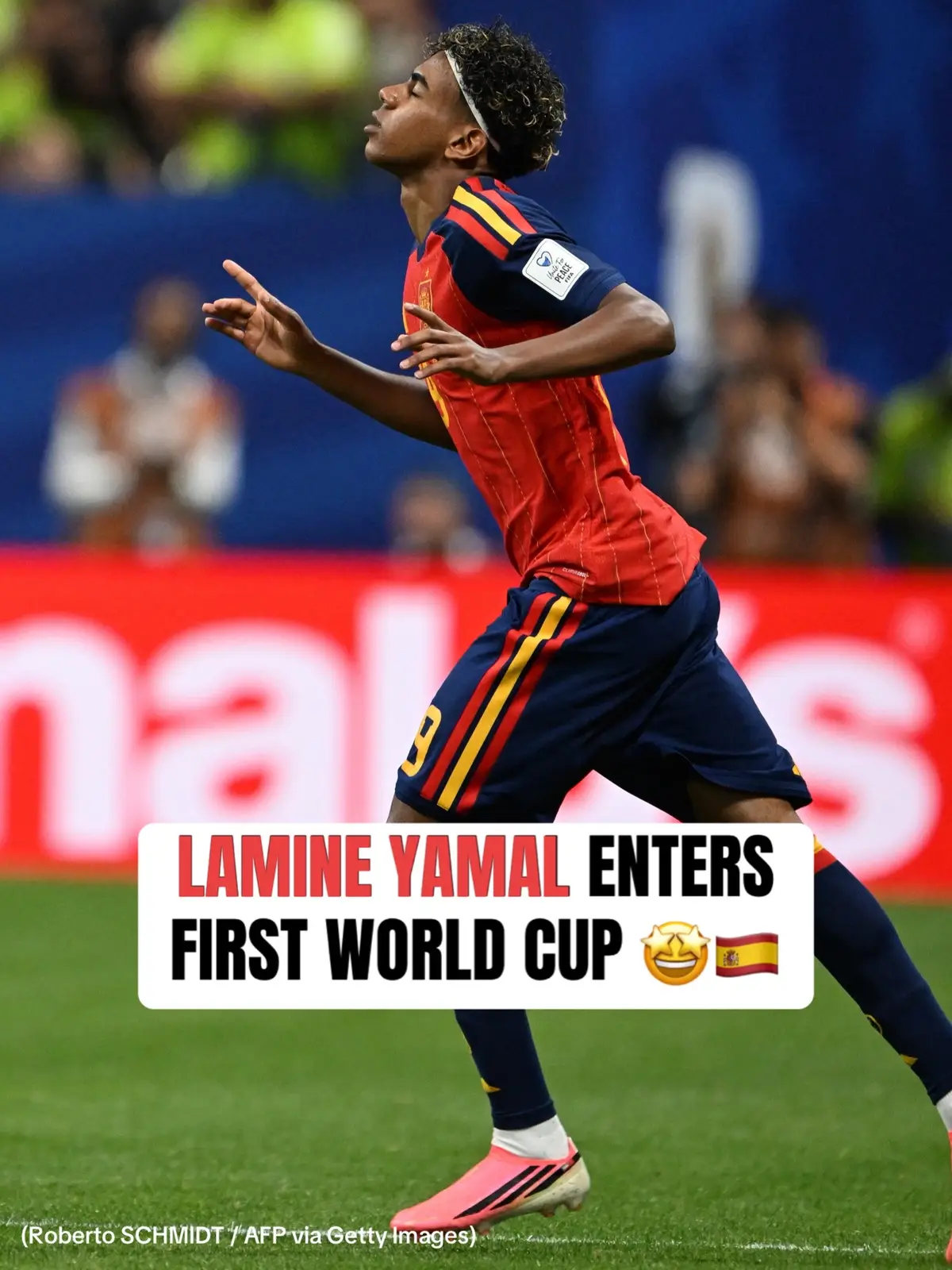 MY GOAT IS HEREEEEE 🔥🔥🔥 @Lamine Yamal #worldcup #lamineyamal #spain #football 