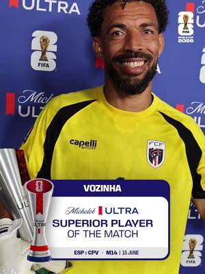 Vozinha takes the honours as your @Michelob ULTRA Superior Player of the Match. 🔥  #FIFAWorldCup #SuperiorPOTM 