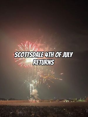🎆💙🇺🇸 The ultimate 4th of July event with the best firework viewing is BACK, and we’re giving away 2 GA tickets on my @ azfomo Instagram only. 🎟️  Event highlights:  🧨 Lerner & Rowe 406 Bull-Riding Rodeo ft saddle bronc riding, bull riding, mutton busting for kids and NEW this year—wild pony racing! 🧨 NEW South Hall Kids Zone featuring indoor activities including a Water Balloon Toss Championship, kid-friendly vendors, face painters, musical chairs, cake walks and more. 🧨 The Kids Zone includes more than 10 bounce houses with all-day access for $10, including a hot dog and water. 🧨 M Culinary Backyard BBQ featuring all-you-can-eat hot dogs, hamburgers, and sides. 🧨 An American flag display created with more than 1,000 cupcakes. 🧨 4th Annual Cold Beers & Cheeseburgers Summer Slider Eating Championship. 🧨 Celebration of America 250, commemorating the 250th anniversary of the signing of the Declaration of Independence, featuring a dramatic reading by a Thomas Jefferson impersonator. 🧨 Celebrate 75, honoring Scottsdale’s 75th anniversary with a walking historical tour. 🧨 7th Annual Parade of Heroes recognizing outstanding community members across seven categories of service 🧨 LARGEST fireworks show in Scottsdale starting at 9pm! & more!!  Don’t get FOMO, see you there!  • #phoenixarizona #azevents #fireworkshow #thingstodoinarizona #4thofjuly 