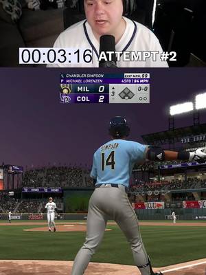 zero power homers… #MLB #mlbtheshow 