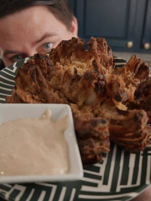 Recipe is up on AtHolmescooking.com along with many others, but we loved this easy airfryer blooming onion #EasyRecipe #snacks #appetizer #holmescooking 