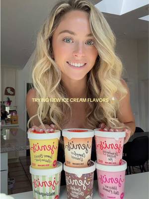 Trying out the new summer lineup from Jeni's Ice Cream #icecream #wholefoodsicecream #eatwithme #tastetest #mukbang 