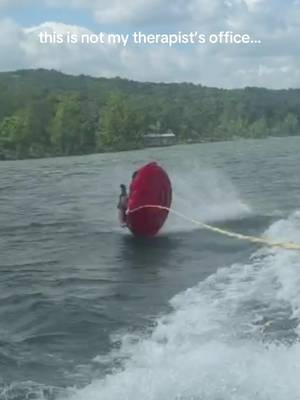 Normally I’m good at following directions….😂 @emily meyerson  #fyp #tubing #boat #pontoon #mems 