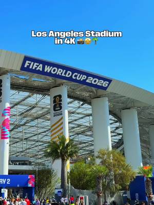 Los Angeles Stadium🤩 The perfect venue to host FIFA World Cup 2026™️ #wearelosangeles #fifaworldcup #losangeles26 