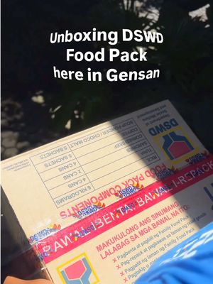 Unboxing the food box from DSWD for families and individuals affected by the recent earthquake here in Gensan. 🤍 Each box contains 6kg rice, 4 canned tuna, 2 canned sardines, 4 canned corned beef, 5 sachets of coffee, and 5 sachets of chocolate drink. In times like this, every help matters. To everyone who experienced fear, damage, and uncertainty because of the earthquake, please know that you are not alone. Maraming salamat po sa DSWD and to everyone working behind the scenes to reach the affected communities. May this simple assistance bring comfort, strength, and hope to every family as we recover together. Stay safe, Gensan. Bangon ta. 🤍  #foodtripbakamo #gensan #earthquake2026 #ayuda #LindolSaMindanao 