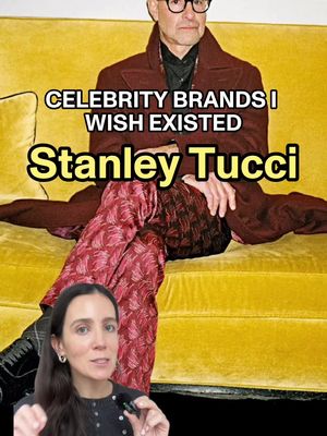 If I were launching a brand for Stanley Tucci, this is what I would do #marketing #brandstrategy #celebritybrand 