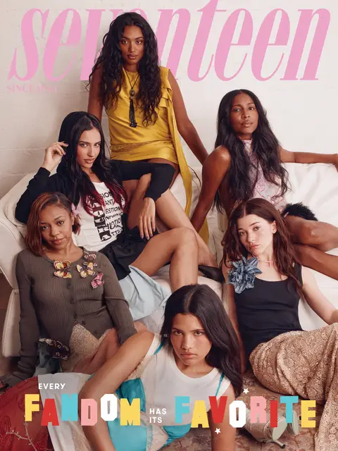 For Seventeen’s first-ever fandom cover project, we brought together six actors from our favorite worlds of #HeatedRivalry, #OuterBanks, #StrangerThings, #MyLifeWithTheWalterBoys, #GinnyAndGeorgia, and ‘Descendants’ and paired them within the tropes of characters type we endlessly stan: The Best Friend, the New Girl, and the Voice of Reason. Six girls. Six worlds. One epic crossover. Seventeen cover stars @Katie, @Nikki Rodriguez, @Carlacia Grant, @Kylie Cantrall, @Priah Ferguson, and @Nadine Bhabha talk fan theories, TikTok edits, and being the reason you keep watching at the link in bio. 