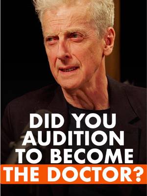 Peter Capaldi on the auditioning process for Doctor Who Link in bio!  #tommyinnit #100questions #doctorwho #petercapaldi