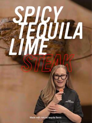 We heard y'all like it spiiiiicyyyyyy. So wemade ya this Tequila Lime Steak. You're welcome. 🌶️