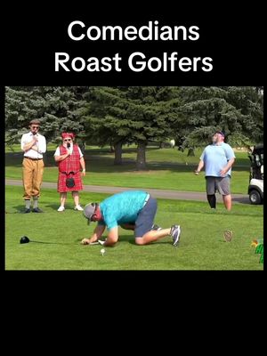 Last guy almost didn’t make it 🤣 at the @greatoutdoorscomedy  Heckle Hole with @Donovan Workun #golftiktok #roast #comedian #golf #golfer 