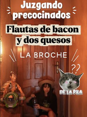 Flautas de bacon y 2 quesos Marca: La broche de la pila Puntuación general 3/10 Puntúo sobre 5 ⭐️ en: Aspecto: ⭐️⭐️ Sabor:⭐️ Textura:⭐️ Precio:⭐️⭐️ #CapCut #humor #recetas #cocina #fácil 