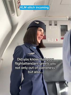 Not just a scan for fun! Our crew’s got your back, making sure everything’s on point. ✈️🔍 #KLM