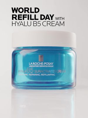 Refill your skincare, reduce your impact ♻️💚 93% less packaging material.* Join the refill movement this National Refill Day. #LaRochePosayUSA #NationalRefillDay #RefillableBeauty *Reduced combined weight of glass, plastic, and cardboard compared to the initial 50ml jar.