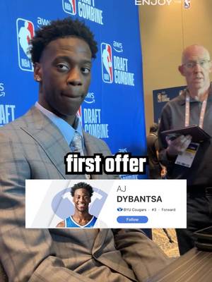How old were NBA draftees when they got their first offer? 👀 @isomaddy #ajdybantsa #nbadraft #koapeat 