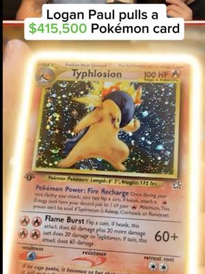 This is the grail 1st Edition Neo Genesis card…  @Logan Paul @vintendo @Sauce McGavin  #pokémon #pokemon #pokemoncards #loganpaul #tcg 