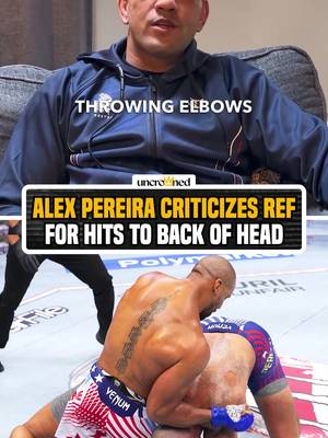 Alex Pereira believes Ciryl Gane threw strikes to the back of his head and it directly led to his loss at #UFCWhiteHouse 👀