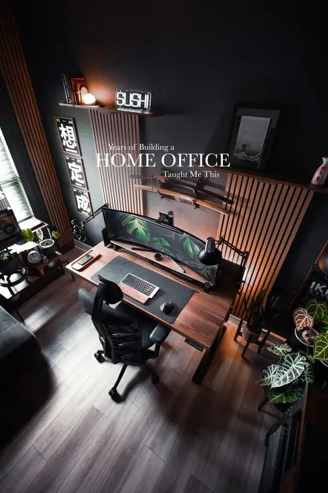 🪴 Over the last few years, I’ve made a lot of changes to my home office…some great, some not so great. These are a few of the lessons that made the biggest difference. #desksetup #homeoffice #interiordesign