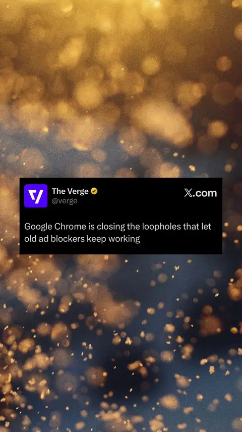 Don’t worry, Brave’s native ad blocker isn’t affected. #bravebrowser #techtok #googlechrome #techies #technews 