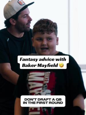 Baker speaking nothing but FACTS 🤣 #bucanneers #BakerMayfield #FantasyFootball #NFL #bucs 