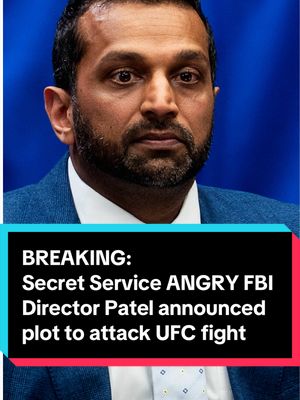 BREAKING: Secret Service officials are angry that FBI Director Kash Patel announced the details of an ongoing investigation into a plot to attack the UFC fight at the White House Sunday according to three people familiar with the incident. MS NOW Senior Legal Reporter Lisa Rubin has the latest. #news #politics 