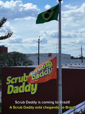 Brazil, we're coming soon... 🇧🇷 Follow @scrubdaddy_brasil and stay tuned as we make our way to Brazil. Soon, you'll find Scrub Daddy in a store near you! 🧽🫧 Brasil, estamos chegando... 🇧🇷 Siga @scrubdaddy_brasil e acompanhe nossa chegada ao Brasil. Em breve, você encontrará a Scrub Daddy em uma loja perto de você! 🧽🫧