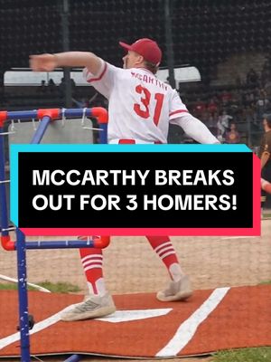 MCCARTHY BREAKOUT SERIES! 🐍🐍🐍 The 2026 top pick hits his first 3 career bombs, all in Cooperstown!  #mlw #wiffle #wiffleball #baseball #majorleaguewiffle