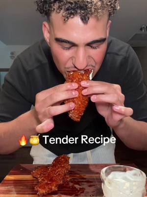 Recipe beow 👇🏽 Arsenio’s Hot Honey Cornflake Chicken 🔥🍯 Crispy. Sweet. Spicy. Everything you want in a bite. Marinade • ⅓ cup pickle juice • ¼ cup milk • ½ tsp salt • ½ tsp black pepper • ½ tsp paprika • ½ tsp onion powder • ½ tsp garlic powder • ¼ tsp chili flakes Dredge • ⅓ cup all-purpose flour • 2 eggs • Crushed Kellogg’s Corn Flakes  Hot Honey Sauce • ½ cup honey • ¼ cup Frank’s RedHot or more @franksredhot depending on you • ½ tsp chili flakes