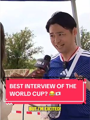 "I cannot speak English... BUT I AM EXCITED!!!" 😅🙌 (via FOX4)