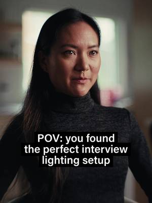 Nail your interview/talking head setups every time with only 2 lights! @Mimi and Mason  What we used: Key: amaran Halo 300x with Octa Dome 120 coming from the same side as window Fill: amaran Halo 200x with Light Dome mini between the Oct120 and camera to lift shadows a bit and wrap the light around the face. Both lights had grids to reduce spill. #amaran #amaranhalo #lighting