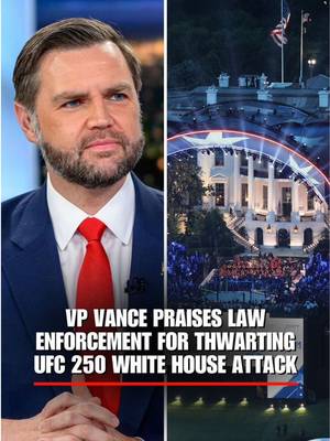 "I do think the political violence and rhetoric in this country is completely out of control." Speaking on @The Five, VP JD Vance reacted to news that the FBI disrupted an alleged drone and sniper plot targeting the White House UFC Freedom 250 event. Vance said the suspects never came close to carrying out the attack and credited law enforcement for stopping the plot before it reached the point of execution.