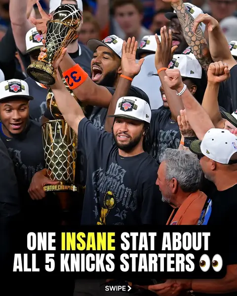 Record breaking run from all of these guys 😳 #knicks #nyknicks #nbastats #nbaplayers #nbaplayoffs