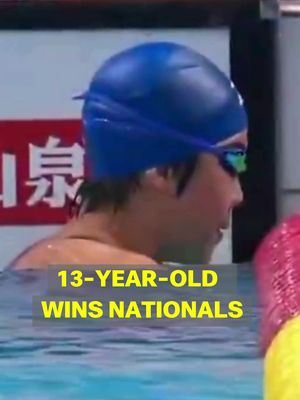 Yu Zidi won the 200 fly at the 2026 Chinese Nationals in the 200 meter butterfly. What makes this performance historic is that Yu is only 13 years old. Clocking a 1:00.29 at the 100-meter turn, Yu finished in 2:06.12. How do you see Yu developing over the next Olympic cycle? Share your thoughts and predictions in the comments. Follow for daily swimming highlights. . . . #swimming #chineseswimming #yuzidi #butterfly 