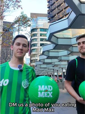 WIN a limited edition Mad Mex ⚽️ + Jarritos Shirt just by DMing us a photo of you eating your favourite Mad Mex meal while watching your favourite team 🌯 🔥include your address 🔥 *first 100 applicants only, Australian residents only.