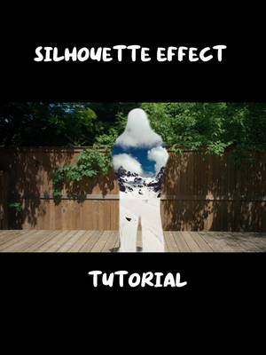 Tutorial: How to Create This Silhouette Effect in CapCut 📱 #capcutedits #videotutorial #edittips #videoediting