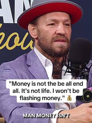 Conor McGregor says he's changed & putting the flashy life behind him 💸 #conormcgregor #UFC #money #fighter 