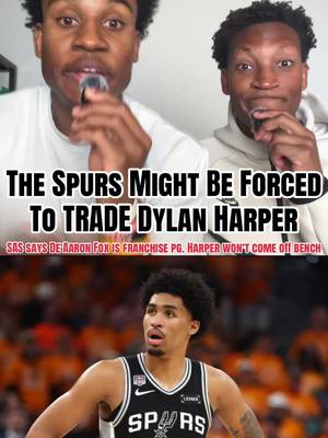 Dylan Harper is not going to want to be on a team that values De'Aaron Fox over him. #dylanharper #deaaronfox #sanantoniospurs #victorwembanyama #wemby 