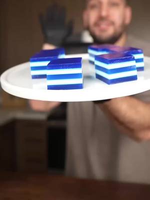 Layered Jelly ￼#candy  #easyrecipe