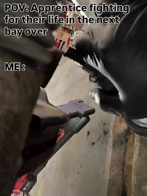 Definitely been there before 😆 watched a guy who wasn’t an apprentice but worked like one struggle with a control seem on a newer pilot and was hammering and beating the crap out of it for like 20 min becusse he didn’t read service info and missed a bolt thag ran through the stabilizer bracket and subframe and also held on the control arm. 