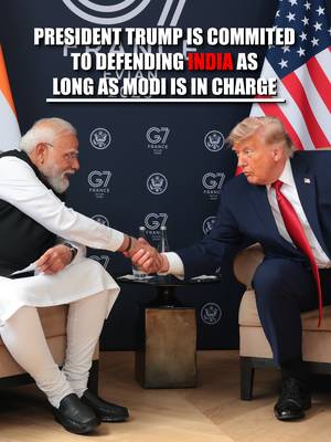 WATCH: President Trump cracks a joke about America's commitment to defending India as long as Prime Minister Narendra Modi is still leading the country: REPORTER: "Can you speak to the defense relationship between India and the United States?" TRUMP: "If anybody attacks that man, we're going to be there. Now if there's a new leader, I'm not sure about it." "If they're attacked and he's the leader, we're going to be there to help."